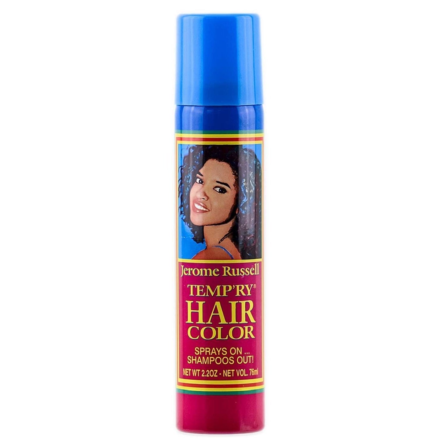 Jerome Russell Tempry Hair Color Blue