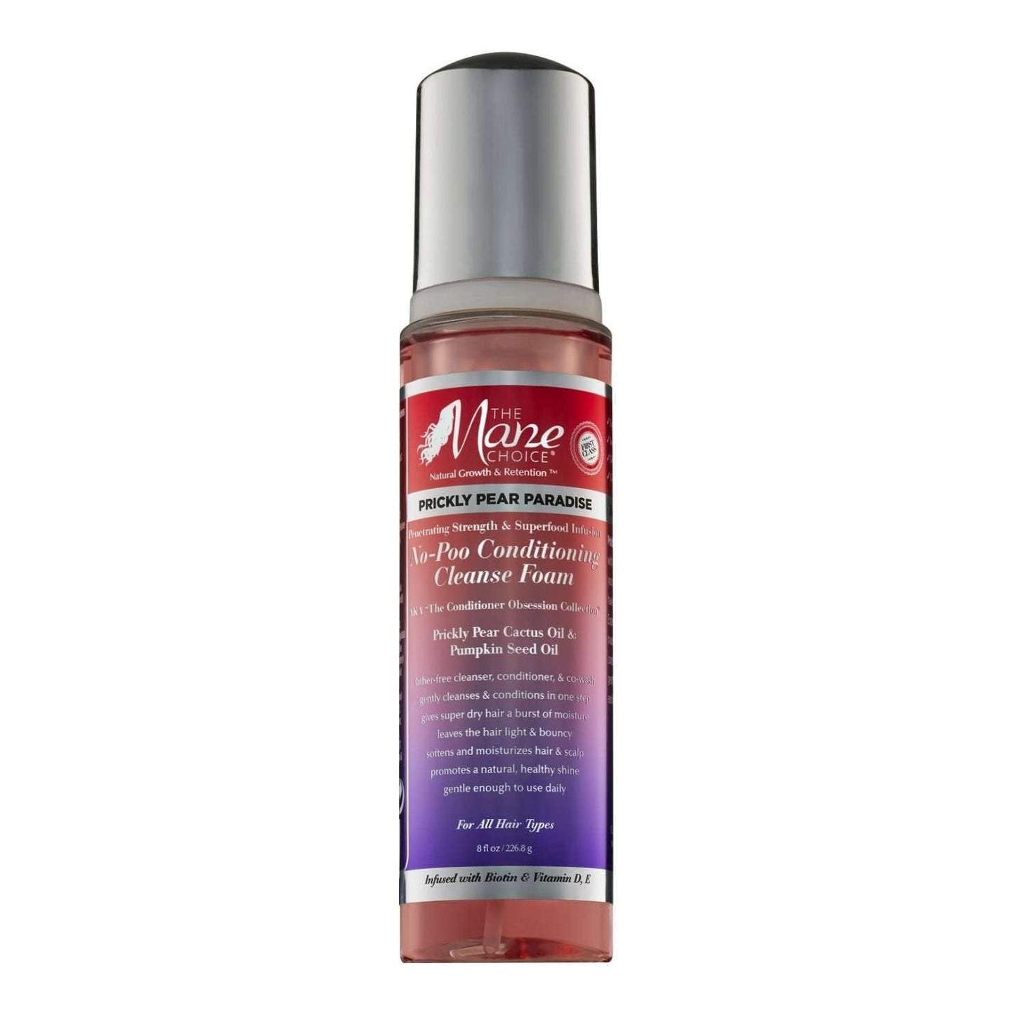 The Mane Choice Prickly Pear Paradise Penetrating Strength Superfood Infusion No-Poo Conditioning Foam