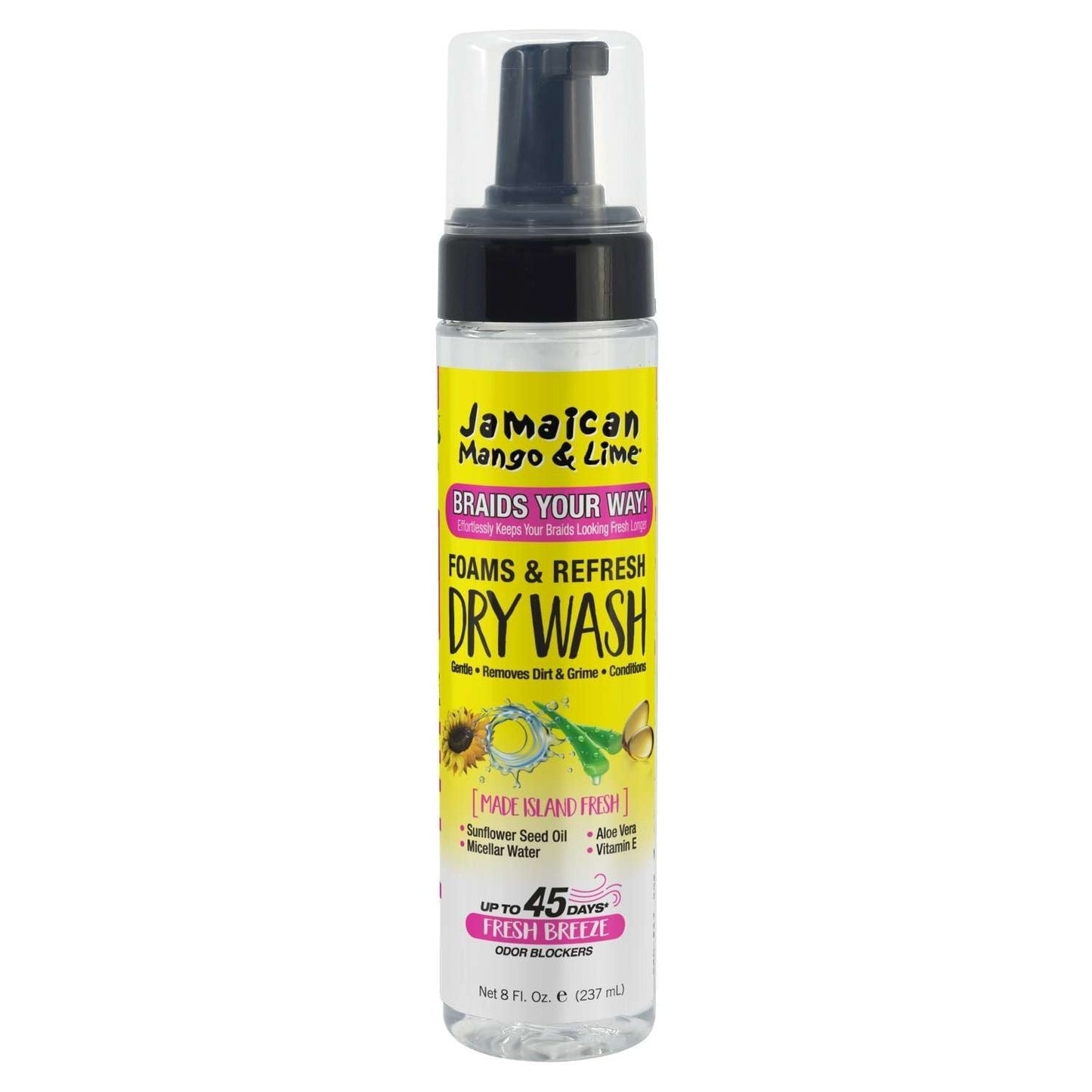 Jamaican Mango Lime Braids Your Way - Foam Dry Wash