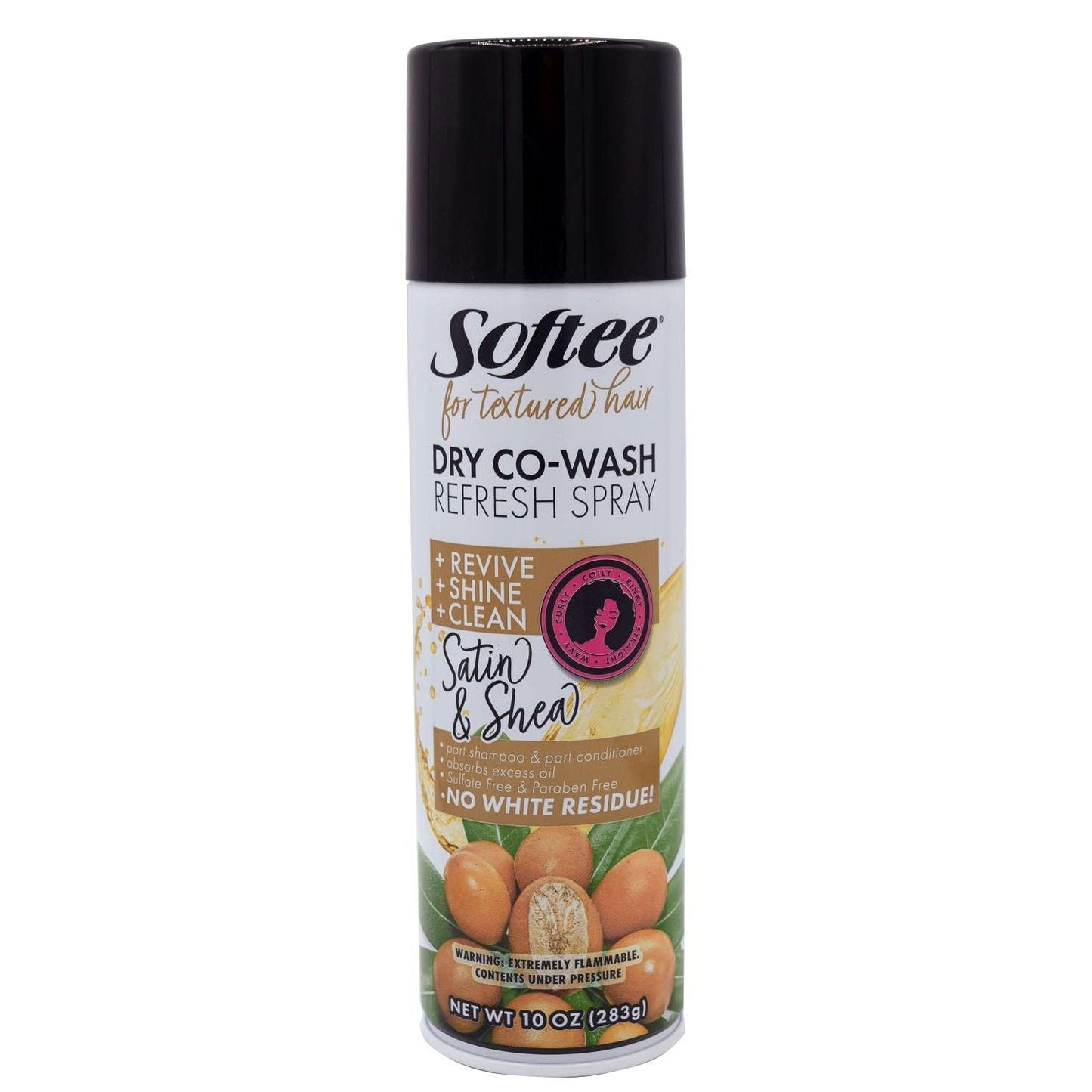 Dry Co-Wash Refresh Spray Satin Shea