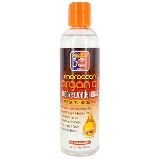 Salon Pro Weave Wond Wrap Argan Oil-Clear 8 Oz