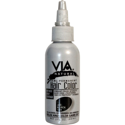 Via Natural Hair Color  130 Jet Black
